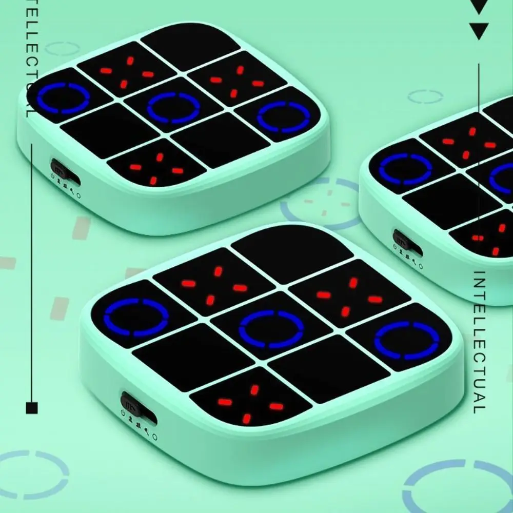 Электрический TIC-TAC-TOE, обучающая ручная игра Монтессори с болтами, 4-в-1, упражнения на мышление, головоломка, настольная игра для детей
Электрический TIC-TAC-TOE, обучающая ручная игра Монтессори с болтами, 4-в-1, упражнения на мышление, головоломка, настольная игра для детей