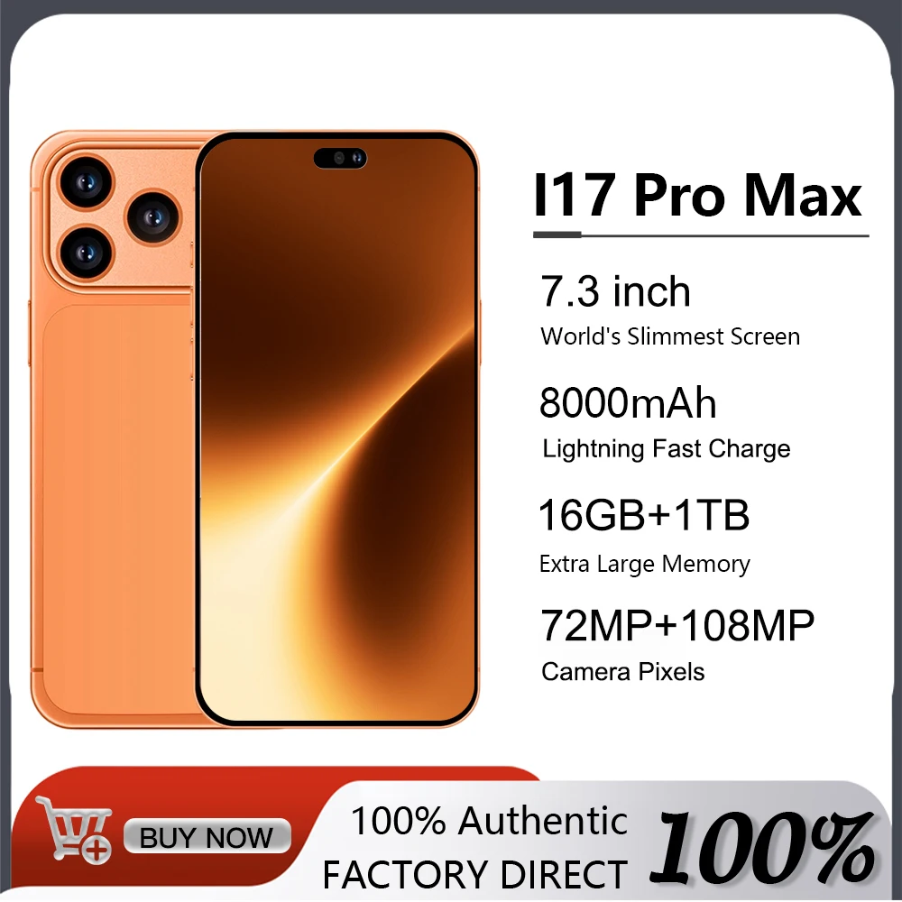 2026 NEW Silicone Case For i17 Pro Max 7.3 Inch Smartphone Shockproof Cover Lite Moblie Phones Cases Accessories High Quality
2026 NEW Silicone Case For i17 Pro Max 7.3 Inch Smartphone Shockproof Cover Lite Moblie Phones Cases Accessories High Quality