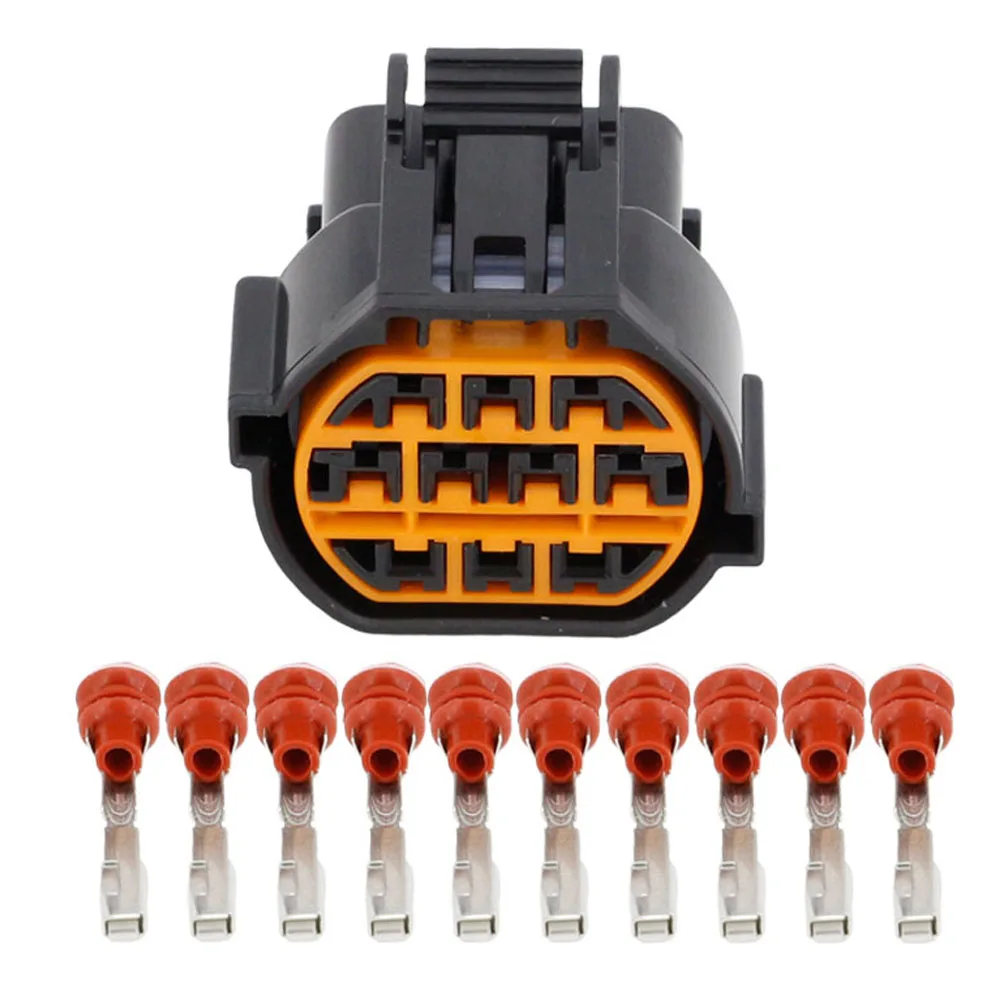 10 pin automotive waterproof connector harness connector with terminal plug DJ7109-2-21 10P
10 pin automotive waterproof connector harness connector with terminal plug DJ7109-2-21 10P