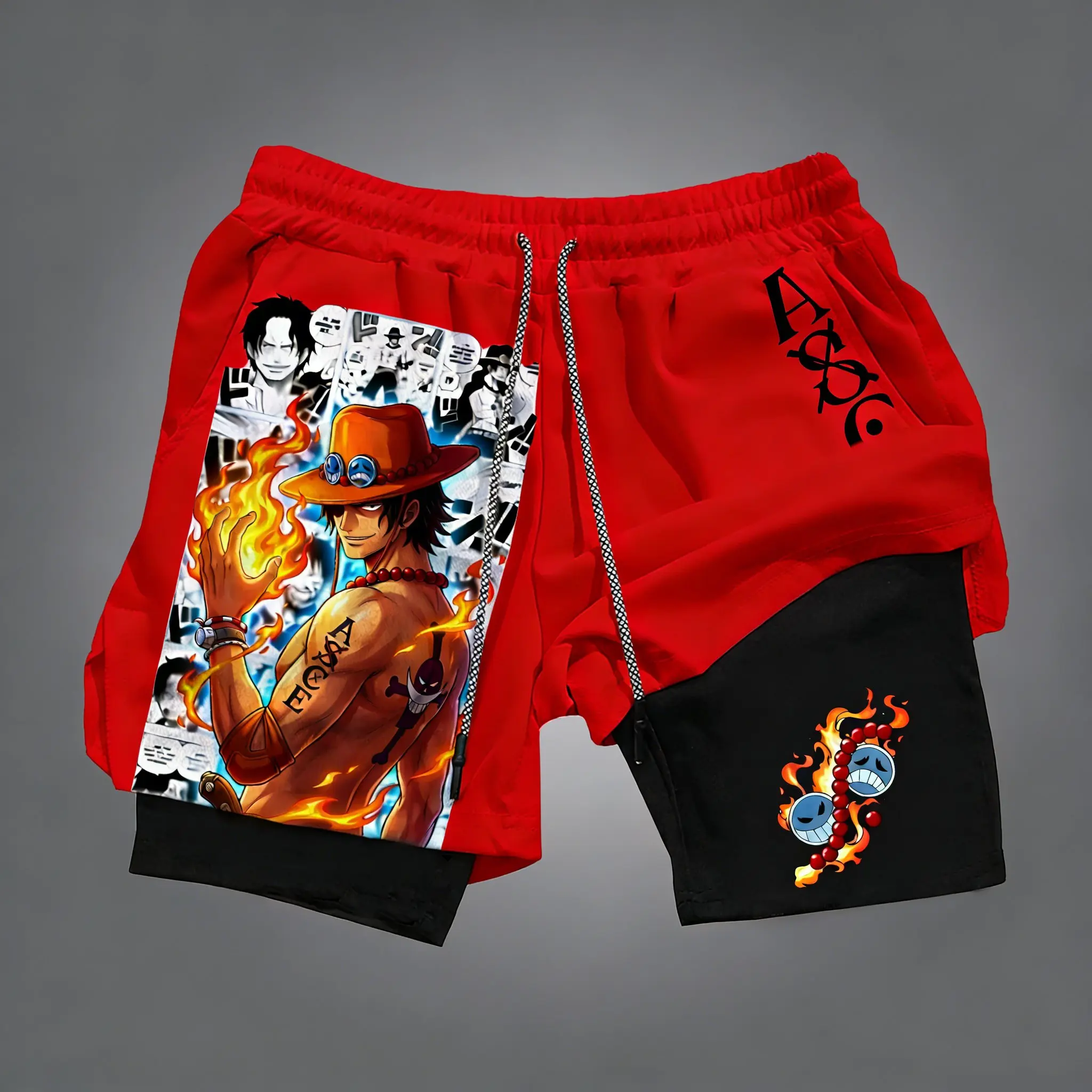 Ace One Piece Anime Sports Shorts Summer Men Cartoon Graphic Print Streetwear Casual Beach Pants Gym Breathable Quick Dry Shorts
Ace One Piece Anime Sports Shorts Summer Men Cartoon Graphic Print Streetwear Casual Beach Pants Gym Breathable Quick Dry Shorts