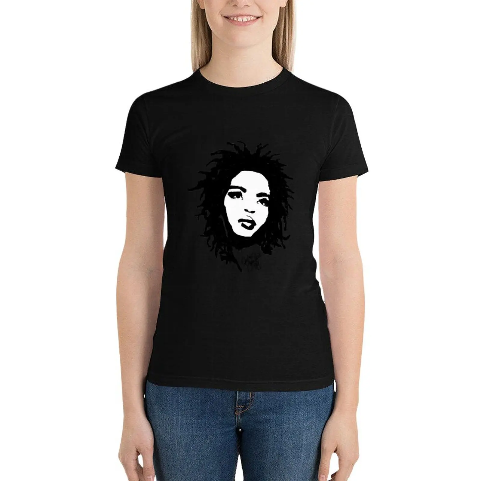 Lauryn Hill T-Shirt tees korean fashion kawaii clothes Aesthetic clothing T-shirts for Women
Lauryn Hill T-Shirt tees korean fashion kawaii clothes Aesthetic clothing T-shirts for Women