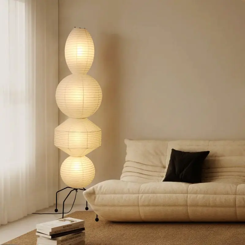 Modern Europe Wabi-Sabi Plain Dyed Paper LED Floor Lamps Living Room Bedroom Study Home Decoration Art Creative Standing Lights
Modern Europe Wabi-Sabi Plain Dyed Paper LED Floor Lamps Living Room Bedroom Study Home Decoration Art Creative Standing Lights