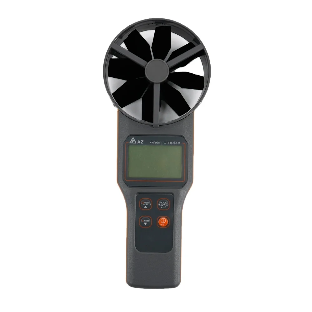 AZ8919 10cm Vane Digital Anemometer Air Velocity Tester Dew Point & Wet Bulb Temperature Meter Wind Speed Range 0.2~30m/s
AZ8919 10cm Vane Digital Anemometer Air Velocity Tester Dew Point & Wet Bulb Temperature Meter Wind Speed Range 0.2~30m/s