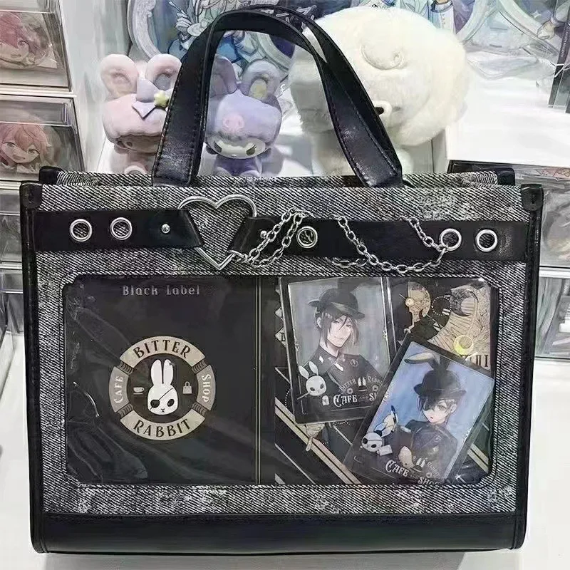 New Original Design Girls Punk Y2K Ita Bag Sweet Cool Handbag Daily Commuter Crossbody Bag Ulzzang JK Uniform Shoulder Bag
New Original Design Girls Punk Y2K Ita Bag Sweet Cool Handbag Daily Commuter Crossbody Bag Ulzzang JK Uniform Shoulder Bag