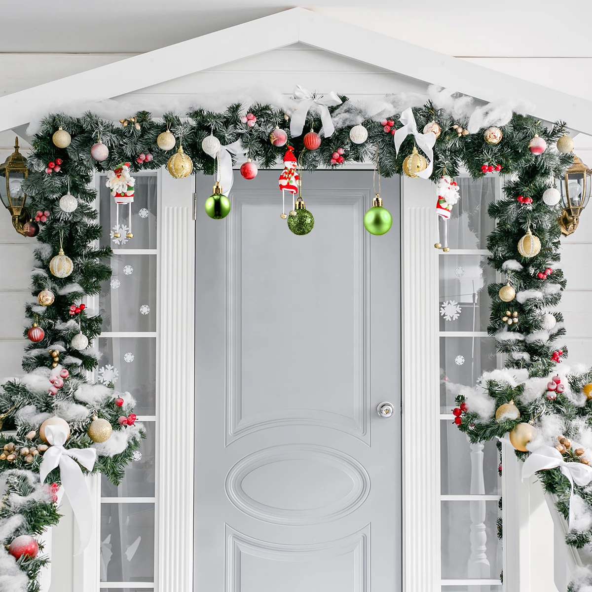48pcs Christmas Ball Ornaments Xmas Tree Hanging Decor Light Weight Festive Home Office Party Decoration Storage Carry Box
48pcs Christmas Ball Ornaments Xmas Tree Hanging Decor Light Weight Festive Home Office Party Decoration Storage Carry Box