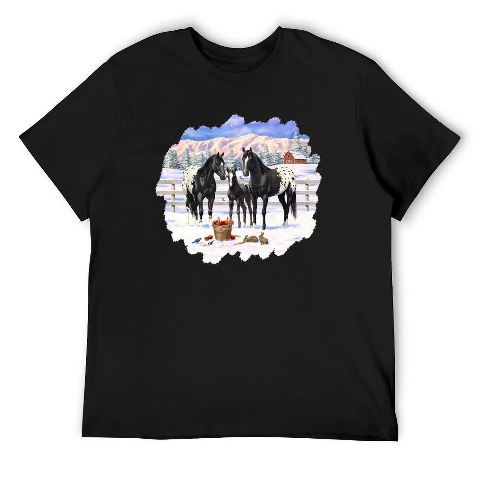 Black Appaloosa Horses In Snow T-Shirt summer clothes summer tops custom t shirt aesthetic clothes mens fashion
Black Appaloosa Horses In Snow T-Shirt summer clothes summer tops custom t shirt aesthetic clothes mens fashion
