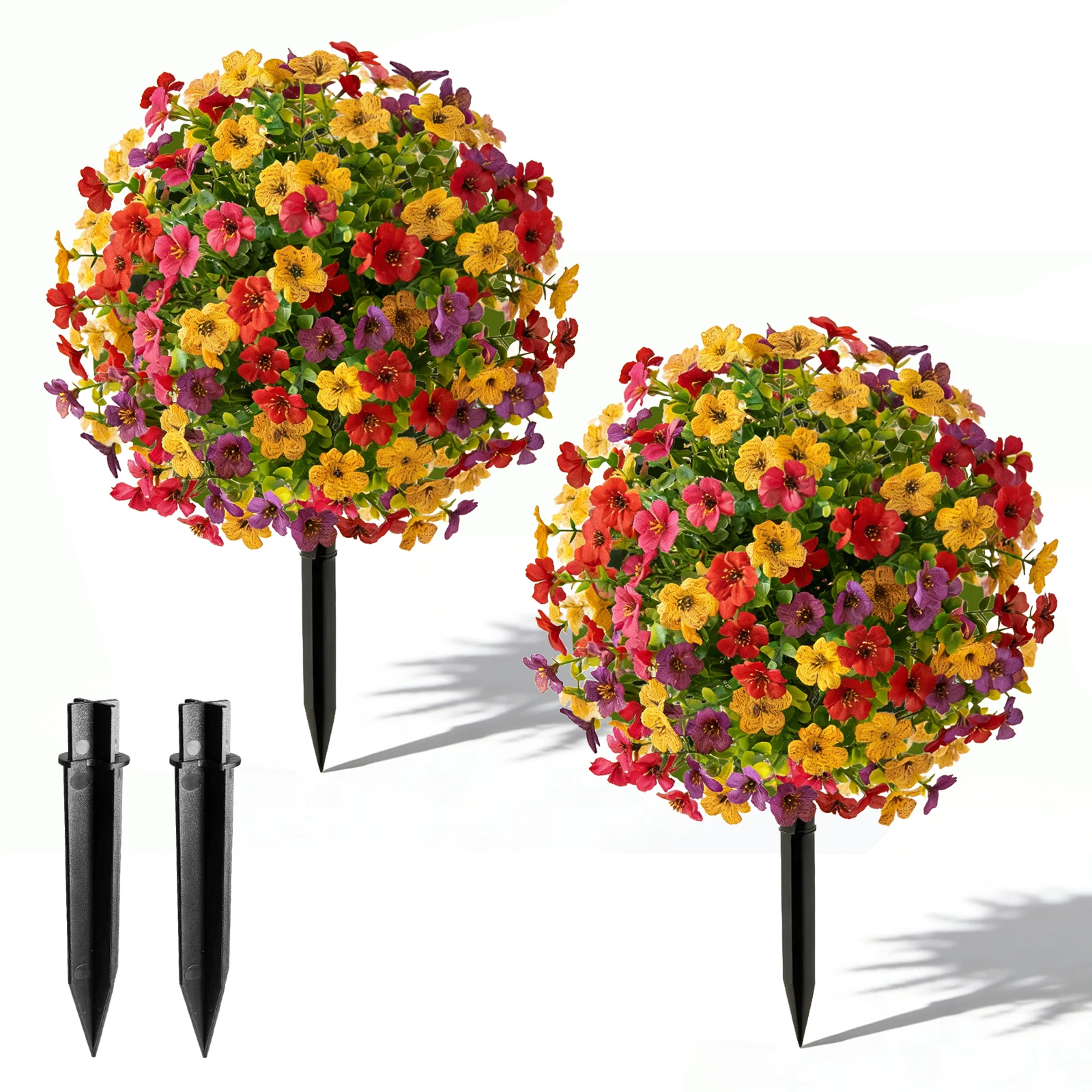 Chic No-Watering Topiary Ball Outdoor – 22″ Faux Greenery Bush with Ground Stakes, UV Rated Fade-Proof Artificial Plant for Patio Porch Garden Decor
Chic No-Watering Topiary Ball Outdoor – 22″ Faux Greenery Bush with Ground Stakes, UV Rated Fade-Proof Artificial Plant for Patio Porch Garden Decor