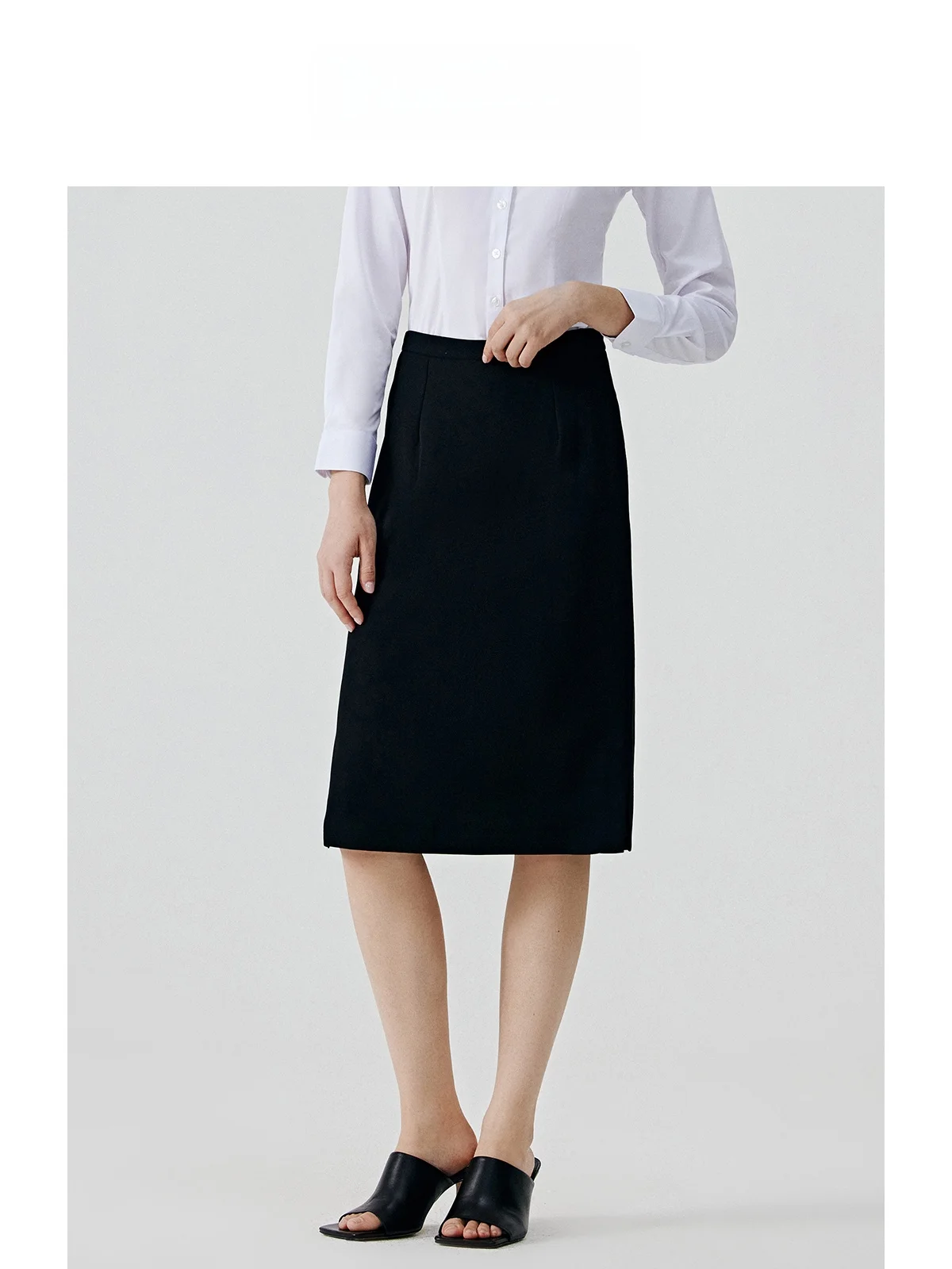 LeLenth Business Interview Skirt High Waist Straight Cut Commute Professional Women's Mid-Length A-Line Skirt
LeLenth Business Interview Skirt High Waist Straight Cut Commute Professional Women's Mid-Length A-Line Skirt