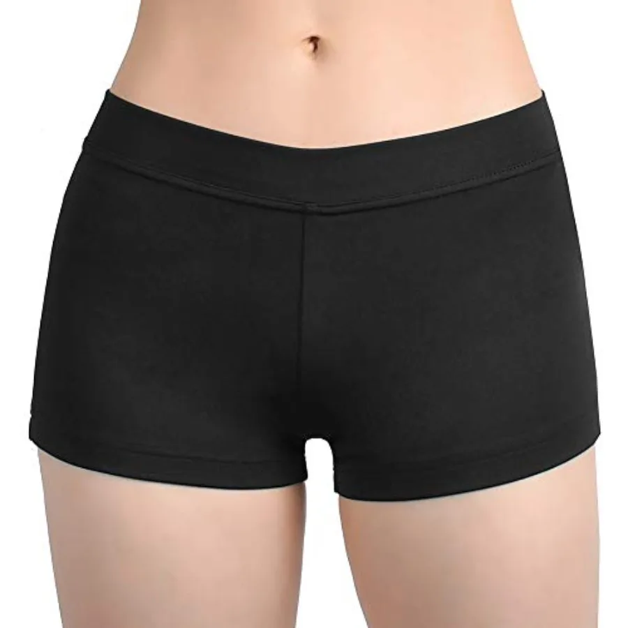 SUPRNOWA Boy Cut Low Rise Booty Shorts - Spandex Active Dance Yoga Workout Fitness Shorts for Women
SUPRNOWA Boy Cut Low Rise Booty Shorts - Spandex Active Dance Yoga Workout Fitness Shorts for Women