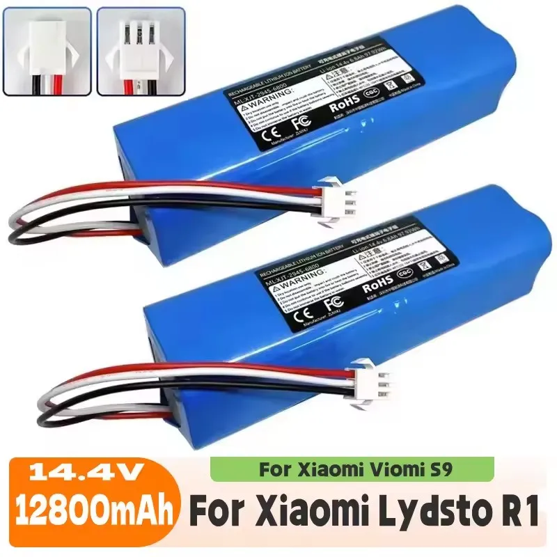 For Proscenic M7 Pro、M8 Pro、M7 MAX、Laresar L6 Pro、Ultenic T10、Viomi S9、Viomi D800、14.4V 12800mAh lithium-ion battery replacement
For Proscenic M7 Pro、M8 Pro、M7 MAX、Laresar L6 Pro、Ultenic T10、Viomi S9、Viomi D800、14.4V 12800mAh lithium-ion battery replacement