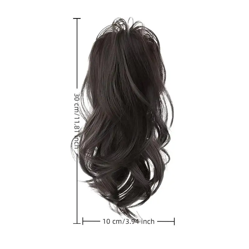 Synthetic Ponytail Claw Clip Fluffy Curly Hair Extensions Ladies Ponytail Hair Clip Party Daily Wear DIY Accessories
Synthetic Ponytail Claw Clip Fluffy Curly Hair Extensions Ladies Ponytail Hair Clip Party Daily Wear DIY Accessories