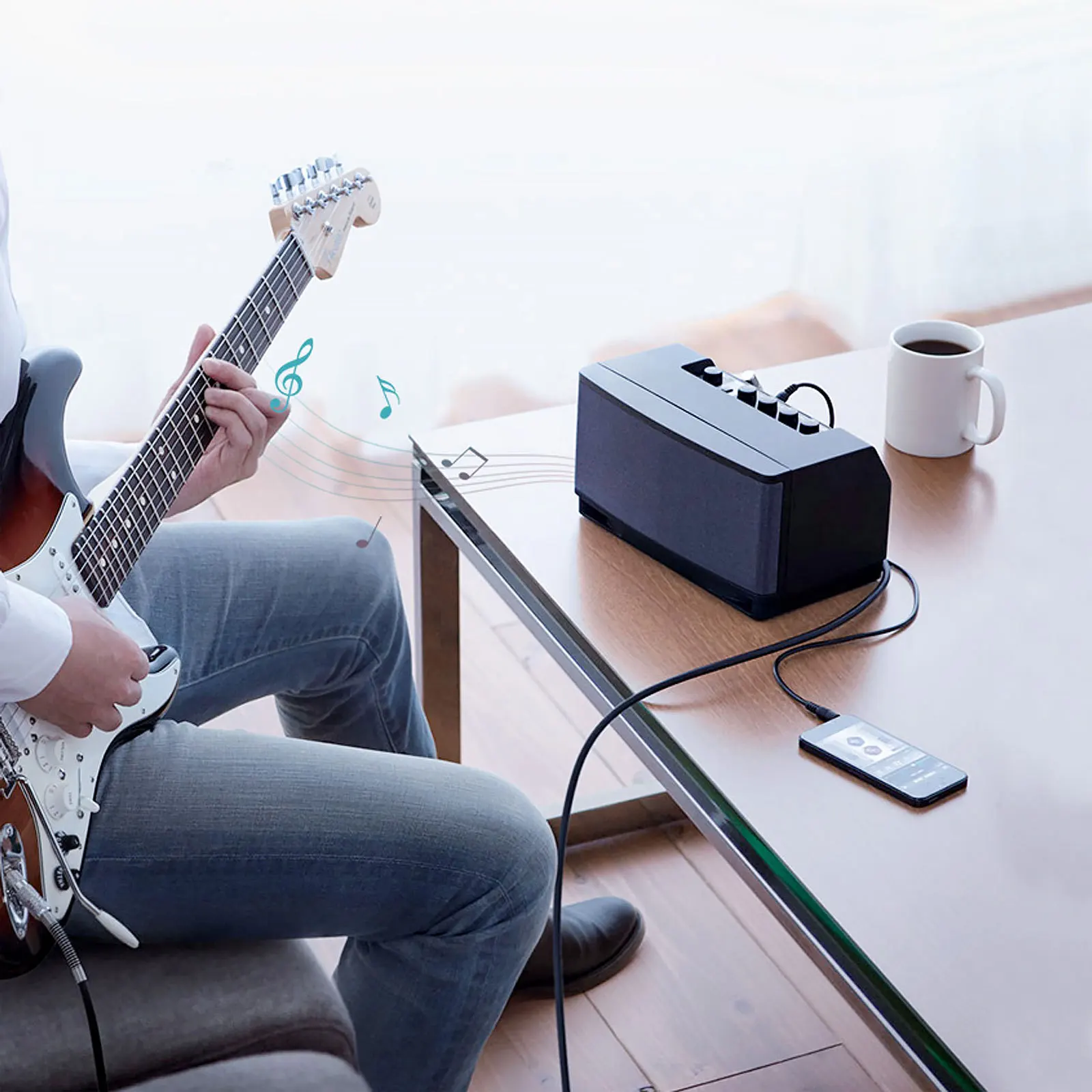 1Pcs Guitar Connecting Cable Noise Reduction Electric Guitar Audio Line for Bass Amp Instrument Cable Flexible Wire
1Pcs Guitar Connecting Cable Noise Reduction Electric Guitar Audio Line for Bass Amp Instrument Cable Flexible Wire