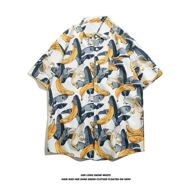 2026 Hot Selling Hawaiian Short Sleeved Shirt Retro Casual Fashion Loose Couple Beach Shirt Unlined Single Item Shirt Top
2026 Hot Selling Hawaiian Short Sleeved Shirt Retro Casual Fashion Loose Couple Beach Shirt Unlined Single Item Shirt Top