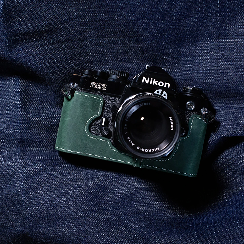 Чехол для камеры Nikon FM2 FE2 FM2N FM2, кожаный защитный чехол для камеры, кожаный чехол для камеры, аксессуар для фотосъемки
Чехол для камеры Nikon FM2 FE2 FM2N FM2, кожаный защитный чехол для камеры, кожаный чехол для камеры, аксессуар для фотосъемки