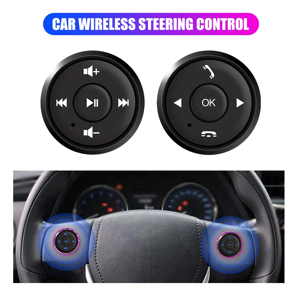 Wireless Remote Control Car Steering Wheel Button 10 Keys for DVD Player Radio GPS Navigation Multi-function Switch Button
Wireless Remote Control Car Steering Wheel Button 10 Keys for DVD Player Radio GPS Navigation Multi-function Switch Button