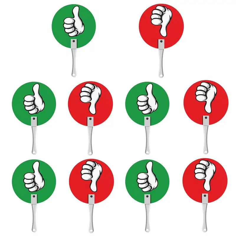 Voting Paddles Classroom Event Paddles 10pcs Classroom Voting Paddles Teacher Green Red True False Paddle For School Student
Voting Paddles Classroom Event Paddles 10pcs Classroom Voting Paddles Teacher Green Red True False Paddle For School Student