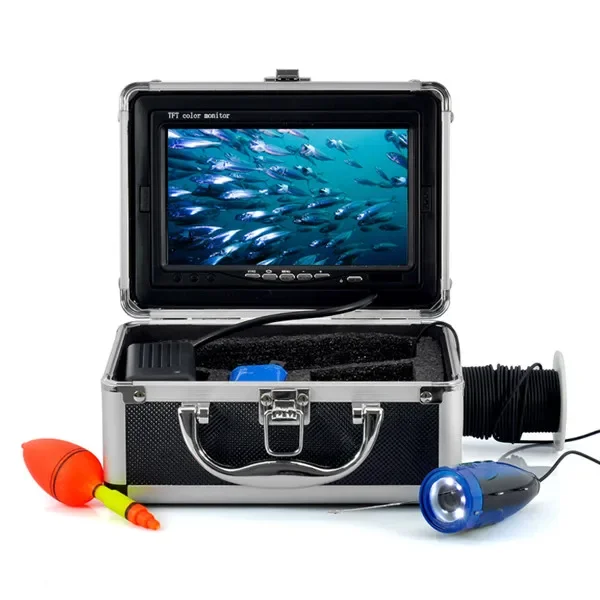15m cable 1000TVL 7" TFT Color LCD Underwater Ice Fishing with Aluminum Case For Ice/Sea/River Fishing
15m cable 1000TVL 7" TFT Color LCD Underwater Ice Fishing with Aluminum Case For Ice/Sea/River Fishing