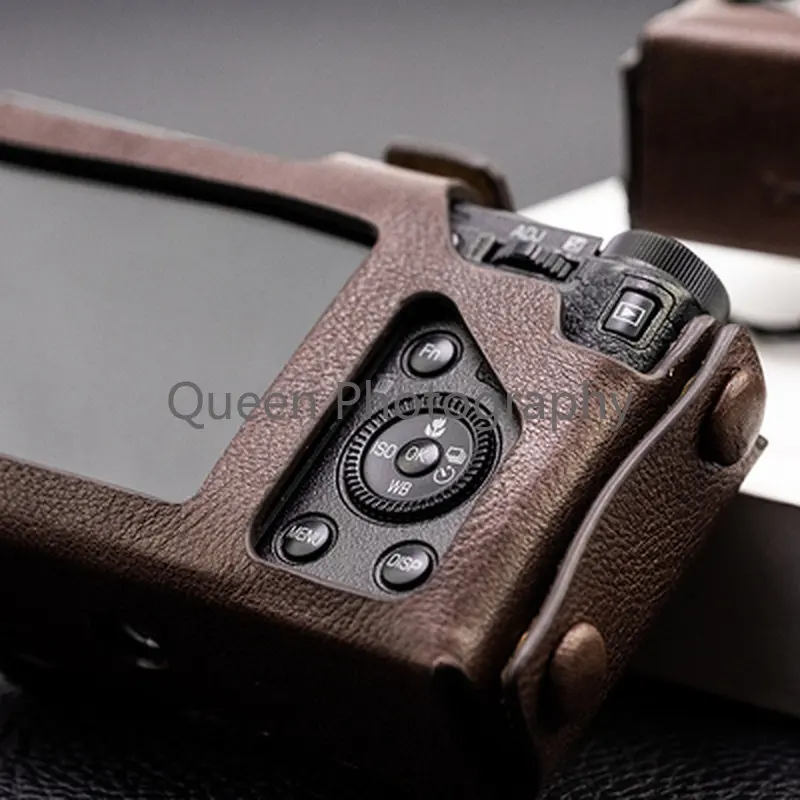 Чехол из натуральной воловьей кожи для Ricoh GR II, защитный чехол, кожаный чехол, ручная работа, фотокамера Ricoh GR2
Чехол из натуральной воловьей кожи для Ricoh GR II, защитный чехол, кожаный чехол, ручная работа, фотокамера Ricoh GR2