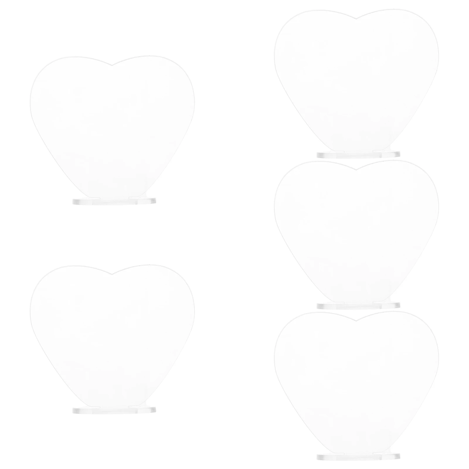 5 Pcs Card Display Stand Acrylic Desktop Ornaments Stands for Postcard Holder Standing Plate Key Chain Risers
5 Pcs Card Display Stand Acrylic Desktop Ornaments Stands for Postcard Holder Standing Plate Key Chain Risers