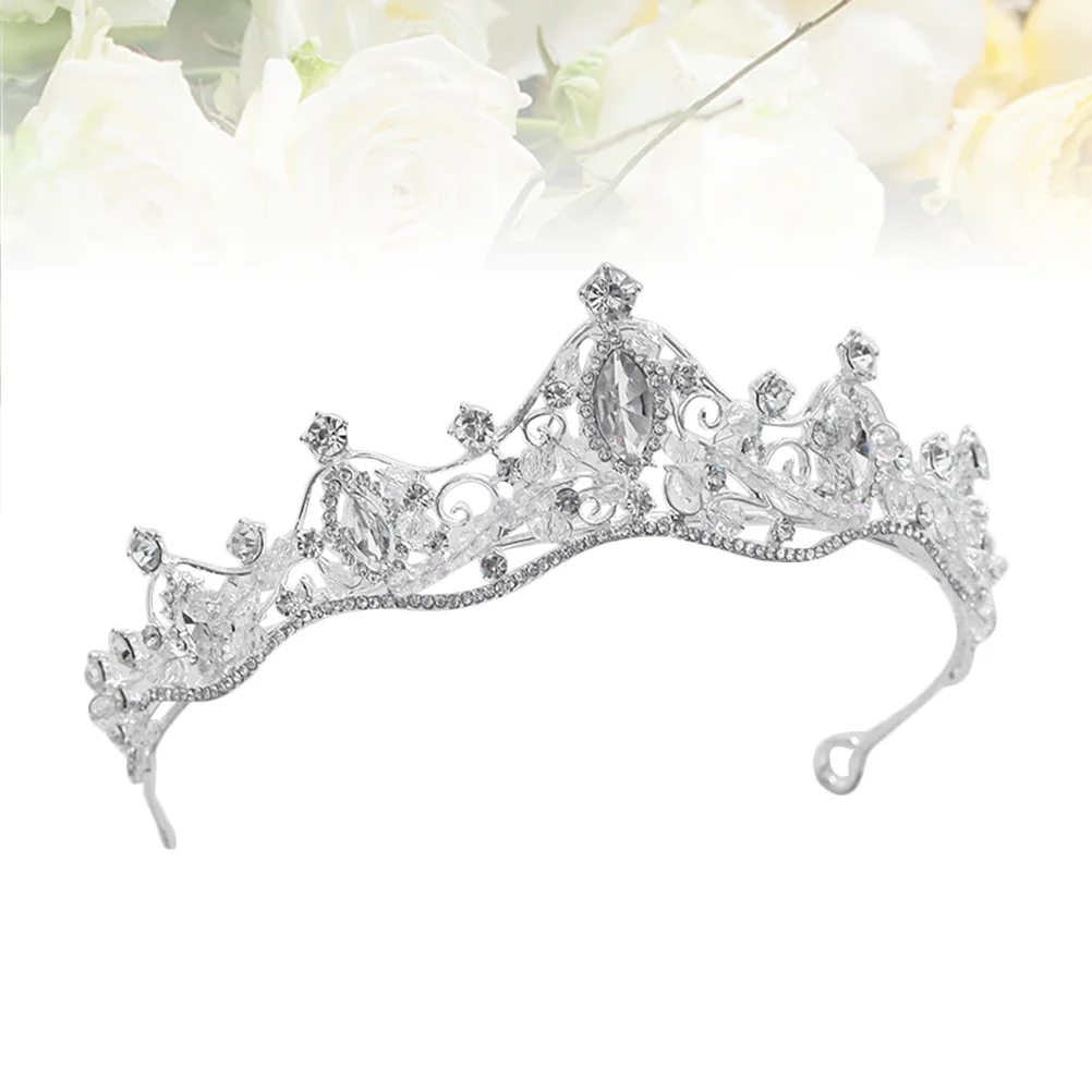 Bride Headpieces for Wedding Crystal Crown Headband Princess Tiara Banquet Headwear Women
Bride Headpieces for Wedding Crystal Crown Headband Princess Tiara Banquet Headwear Women