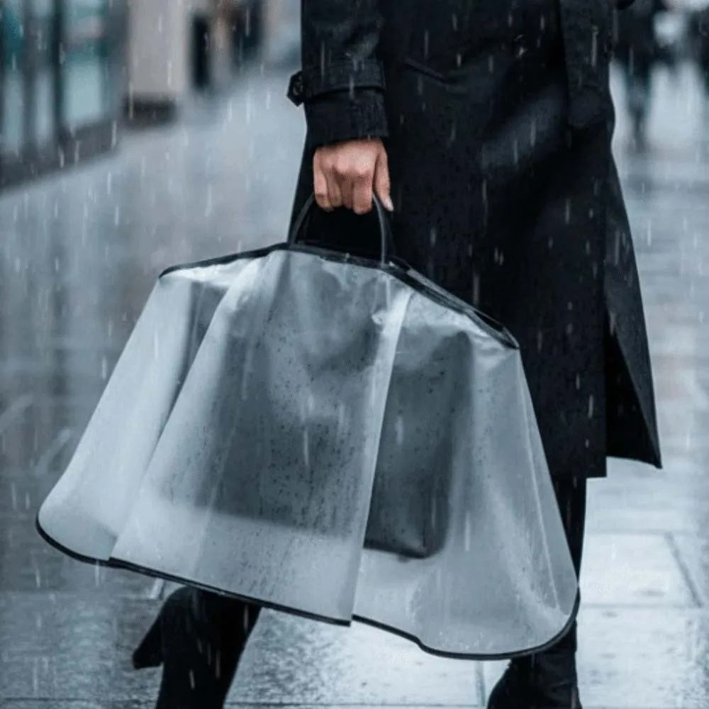 Universal Fit Bag Raincoat Frosted Matte Eco-Friendly Purse Rainproof Transparent Foldable Tote Protector Luxury Bag Care
Universal Fit Bag Raincoat Frosted Matte Eco-Friendly Purse Rainproof Transparent Foldable Tote Protector Luxury Bag Care