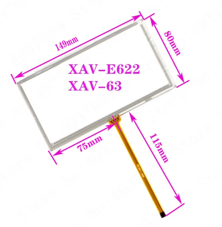 6,1-дюймовый 4-проводной сенсорный экран 149*80 для Kenwood DDX3051 Gps Navigatie, дигитайзер сенсорного экрана, датчик стекла ddx 3051
6,1-дюймовый 4-проводной сенсорный экран 149*80 для Kenwood DDX3051 Gps Navigatie, дигитайзер сенсорного экрана, датчик стекла ddx 3051