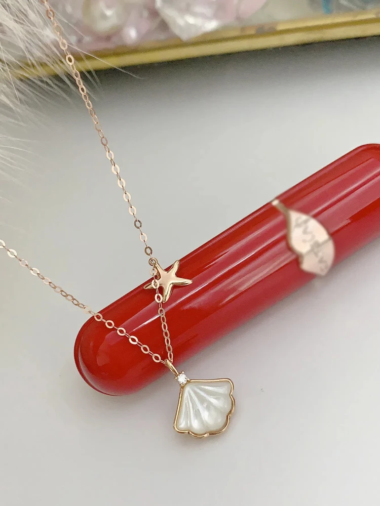 Женское ожерелье из серебра S925 пробы с подвеской в виде белой ракушки и морской звезды, ювелирное изделие для женщин, повседневная одежда, праздничные подарки
Женское ожерелье из серебра S925 пробы с подвеской в виде белой ракушки и морской звезды, ювелирное изделие для женщин, повседневная одежда, праздничные подарки