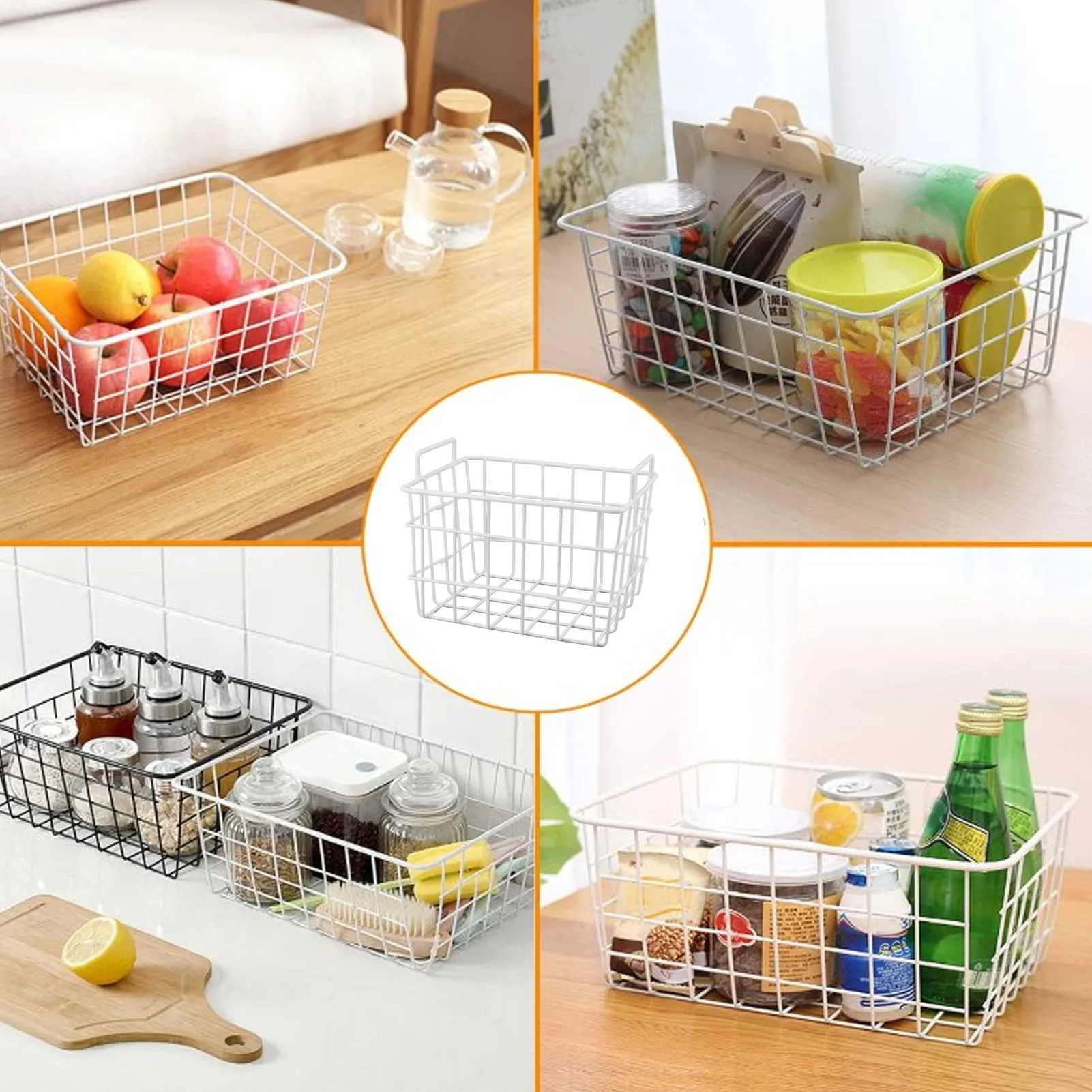 Freezer Wire Basket Fridge Vegetable Container Chest Freezer Organizer Refrigerator Storage Basket
Freezer Wire Basket Fridge Vegetable Container Chest Freezer Organizer Refrigerator Storage Basket