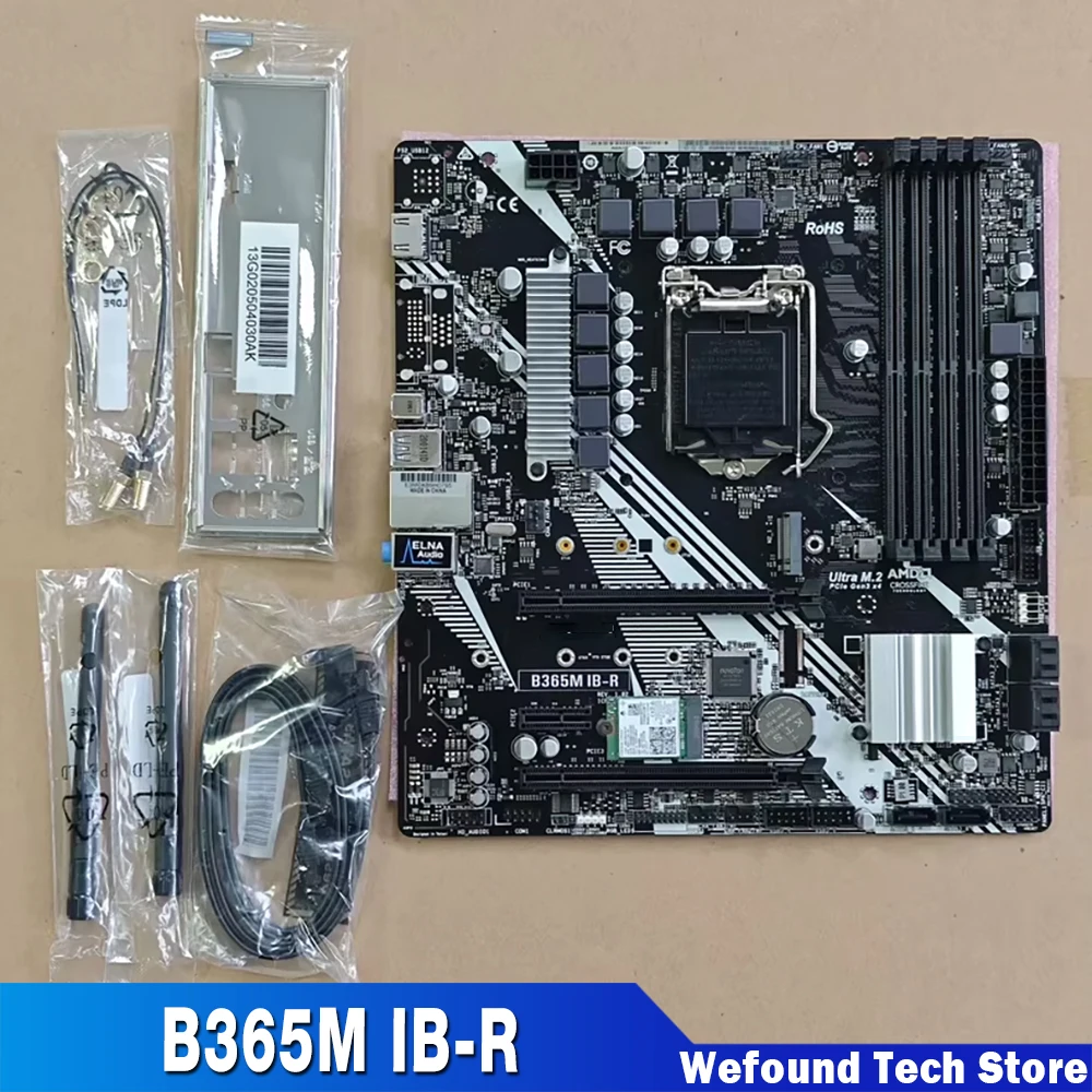 Материнская плата B365M IB-R M-ATX 1151 контакт 
Материнская плата B365M IB-R M-ATX 1151 контакт