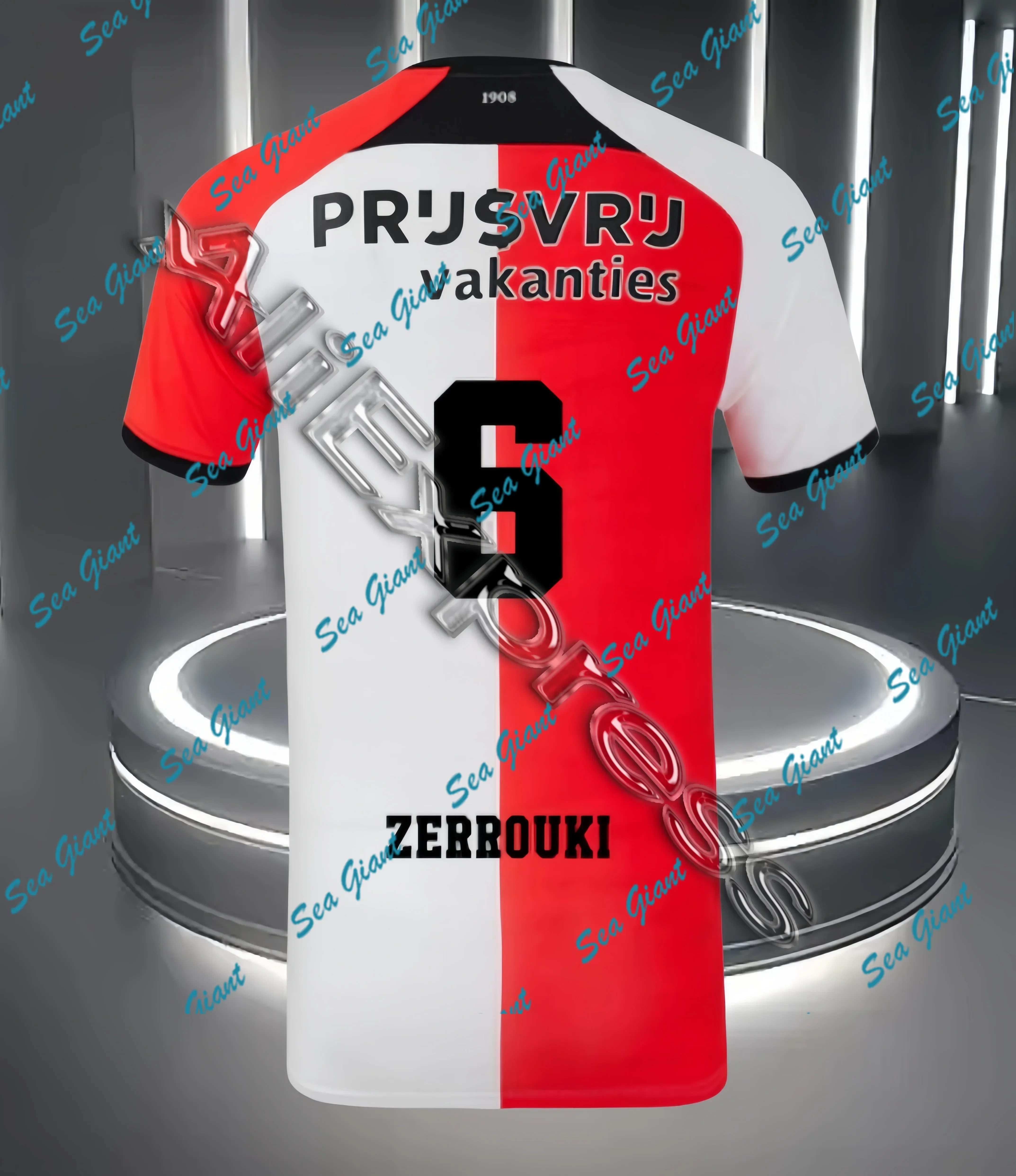 Последние хиты продаж, мужская спортивная повседневная футболка Feyenoord Away Jersey, детский удобный дышащий модный топ с короткими рукавами
Последние хиты продаж, мужская спортивная повседневная футболка Feyenoord Away Jersey, детский удобный дышащий модный топ с короткими рукавами