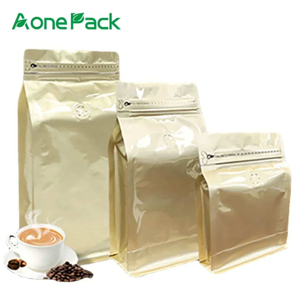 100PCS Glossy Surface Foil Flat Bottom Roasted Protein Powder Chocolate Bolsa Para Cafe 16OZ Coffee Bags with Valve 500g
100PCS Glossy Surface Foil Flat Bottom Roasted Protein Powder Chocolate Bolsa Para Cafe 16OZ Coffee Bags with Valve 500g