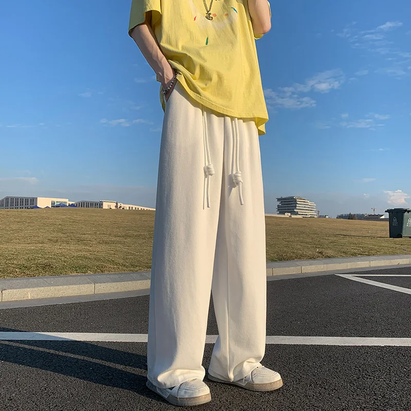 Men's Loose Plus Size Sweatpants Korean Oversized 8XL Solid Mens Casual Pants Straight Leg Trousers Men Clothing Streetwear
Men's Loose Plus Size Sweatpants Korean Oversized 8XL Solid Mens Casual Pants Straight Leg Trousers Men Clothing Streetwear
