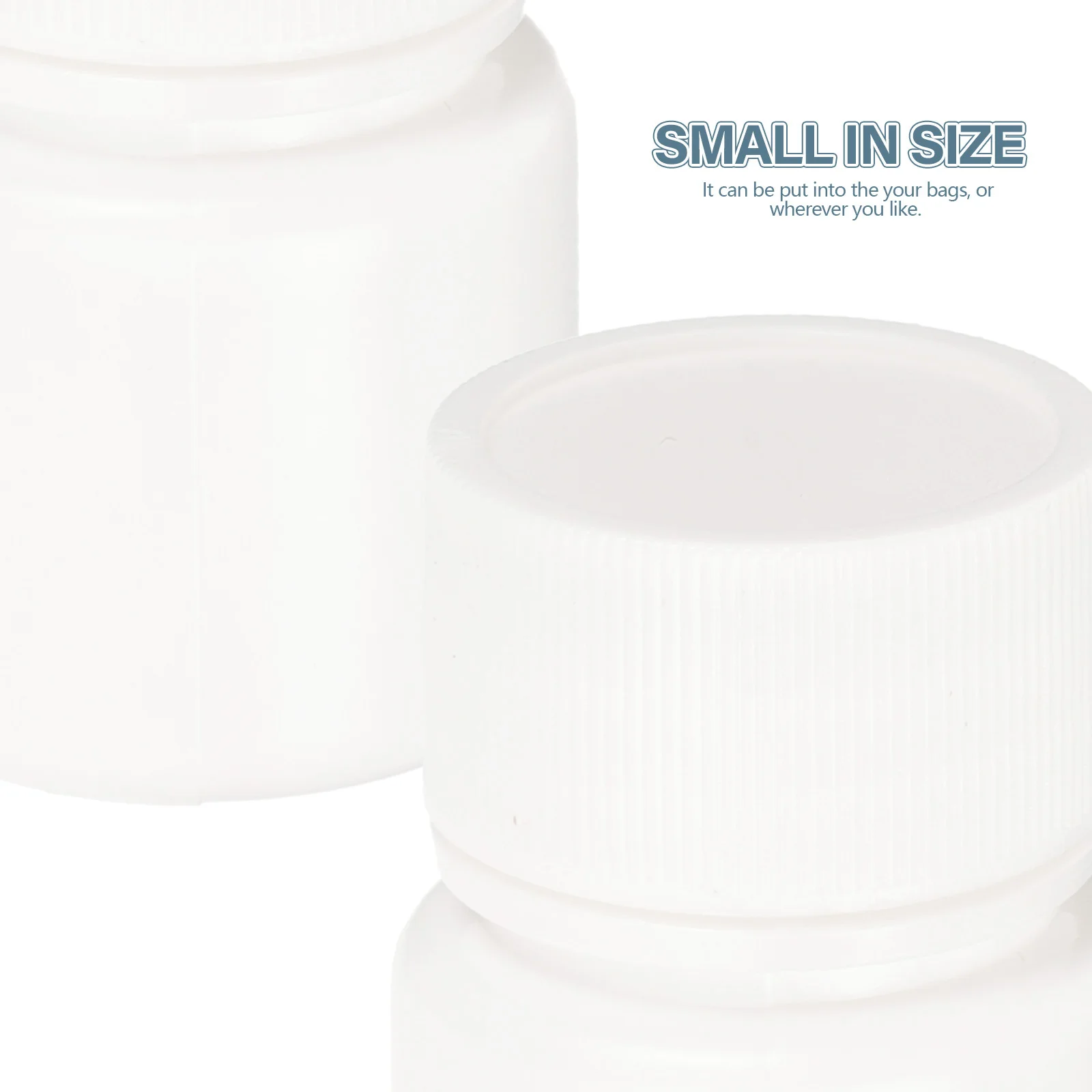 30pcs Plastic Bottle Empty Round Container For Medicine Vitamins Storage Portable Tablet Holder Leak-Proof Case Travel
30pcs Plastic Bottle Empty Round Container For Medicine Vitamins Storage Portable Tablet Holder Leak-Proof Case Travel