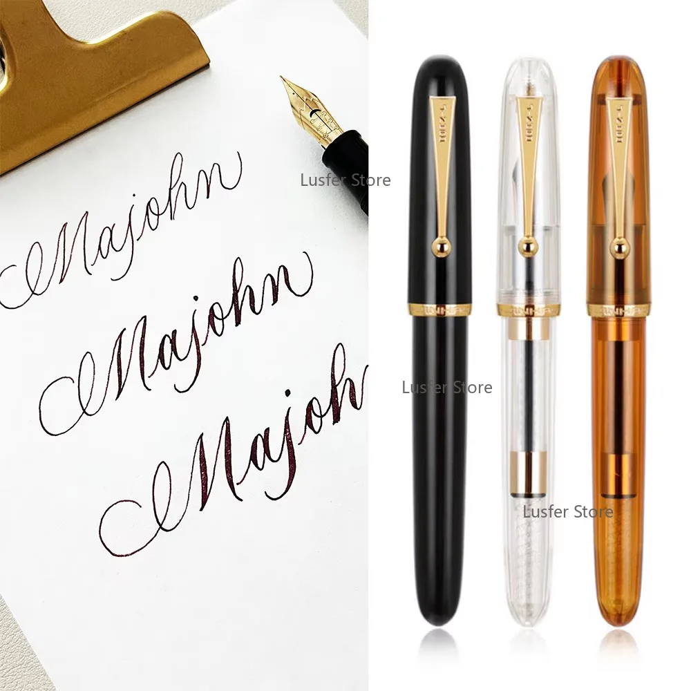 Limited Jinhao 9016 Acrylic Transparent Fountain Pen No.6 Solf Flex F Nib Soft Elastic Calligraphy Pen Copperplate ES ER
Limited Jinhao 9016 Acrylic Transparent Fountain Pen No.6 Solf Flex F Nib Soft Elastic Calligraphy Pen Copperplate ES ER
