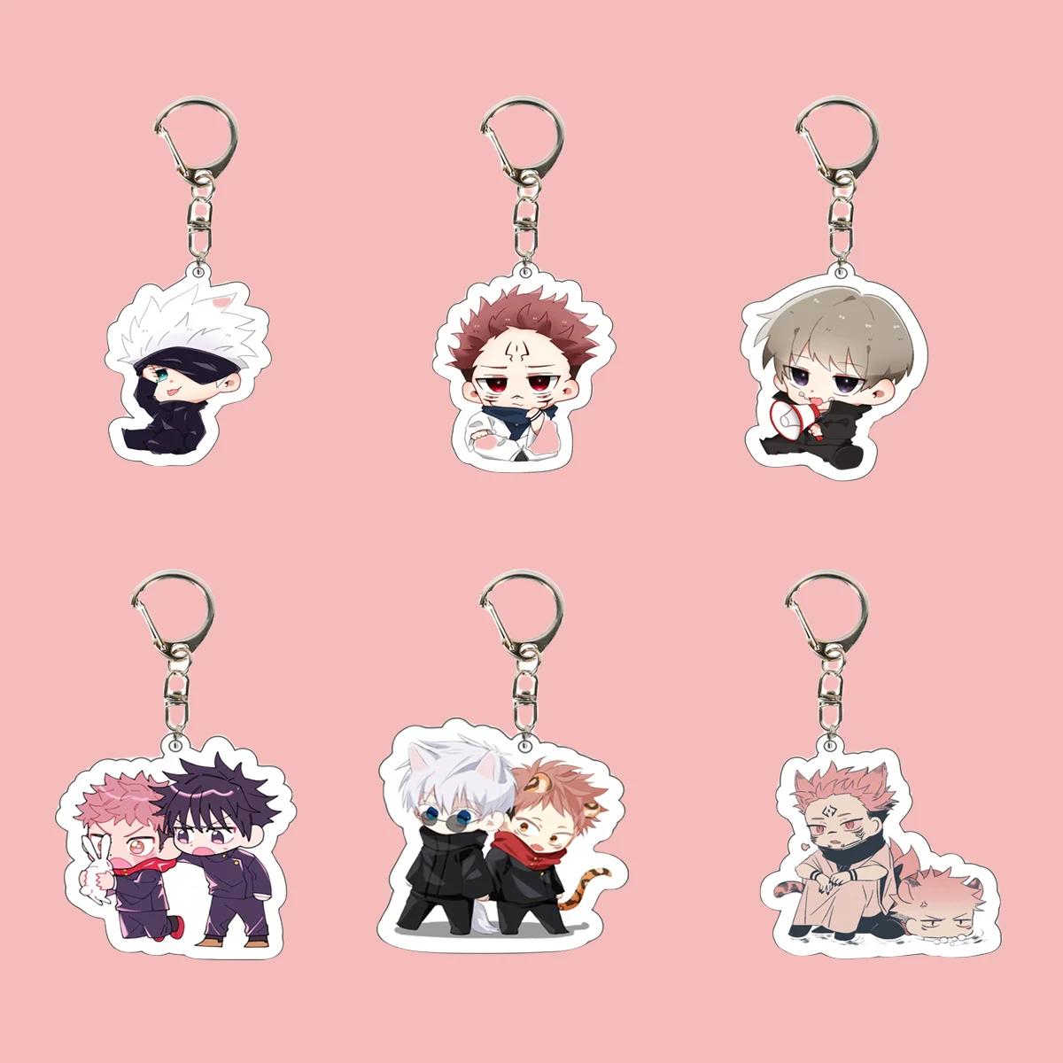 Anime GOODS Acrylic Keychain cute y2k spell return keychain for bag keys car key bag backpack collection display accessories
Anime GOODS Acrylic Keychain cute y2k spell return keychain for bag keys car key bag backpack collection display accessories