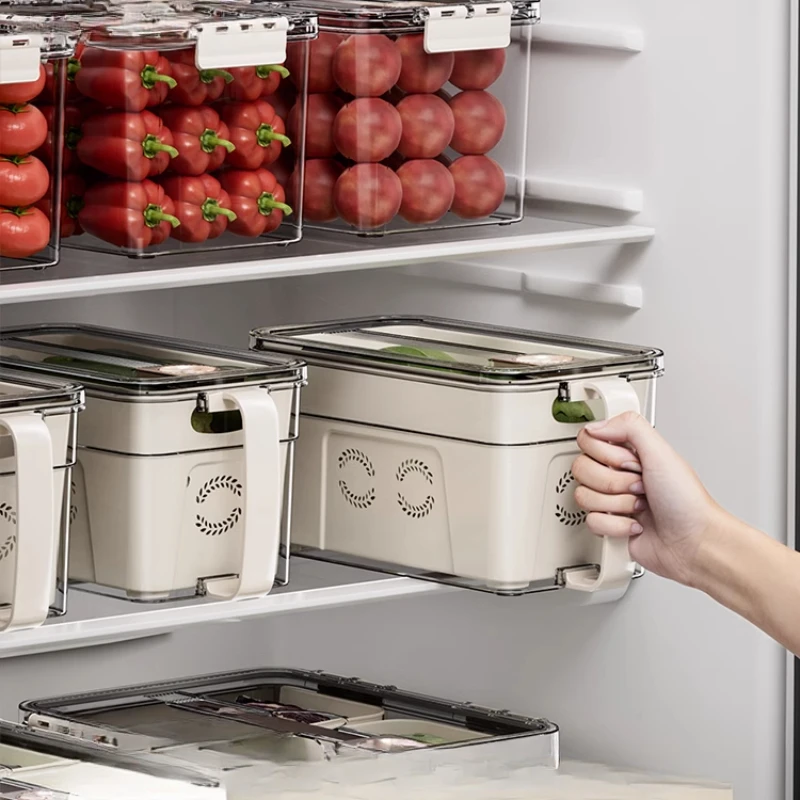 Food-Grade Multi-Compartment Airtight Container, Fresh-Keeping Refrigerator Organizer for Vegetables Fruits Storage
Food-Grade Multi-Compartment Airtight Container, Fresh-Keeping Refrigerator Organizer for Vegetables Fruits Storage