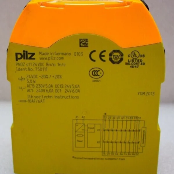 Реле безопасности 750111 S11 24 В постоянного тока 8 Н/О 1 Н/З Совершенно новый оригинальный точечный ПЛК
Реле безопасности 750111 S11 24 В постоянного тока 8 Н/О 1 Н/З Совершенно новый оригинальный точечный ПЛК