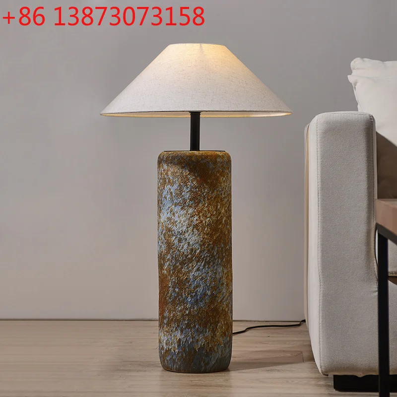 Japanese-style wabi-**** wind floor lamp living room sofa side atmosphere lamp retro ceramic pot vertical desk lamp
Japanese-style wabi-**** wind floor lamp living room sofa side atmosphere lamp retro ceramic pot vertical desk lamp