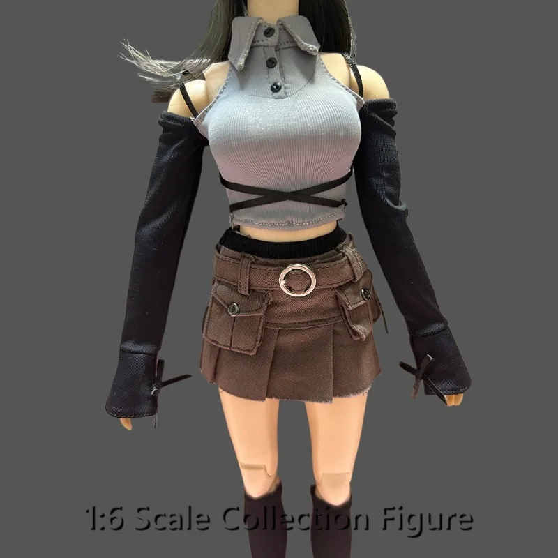 TCT-033 1/6 Scale Female Soldiers High Neck Off Shoulder T-shirt Workwear Skirt Set Clothes Model for 12in Action Figures Body
TCT-033 1/6 Scale Female Soldiers High Neck Off Shoulder T-shirt Workwear Skirt Set Clothes Model for 12in Action Figures Body