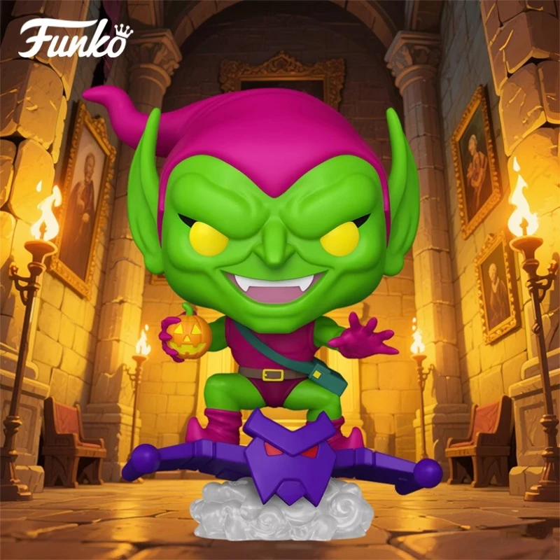 Genuine Edition FUNKO POP Marvel's Green Goblin Anime Action Desktop Decoration Ornament Model Toys Collectible Model
Genuine Edition FUNKO POP Marvel's Green Goblin Anime Action Desktop Decoration Ornament Model Toys Collectible Model