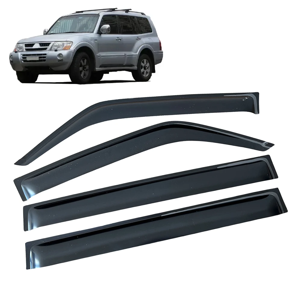 Дефлектор бокового окна для Mitsubishi Pajero Montero V73 V75 V93 V97 5-дверный 1999-2021, автомобильный оконный козырек, защита от дождя, вентилятор
Дефлектор бокового окна для Mitsubishi Pajero Montero V73 V75 V93 V97 5-дверный 1999-2021, автомобильный оконный козырек, защита от дождя, вентилятор