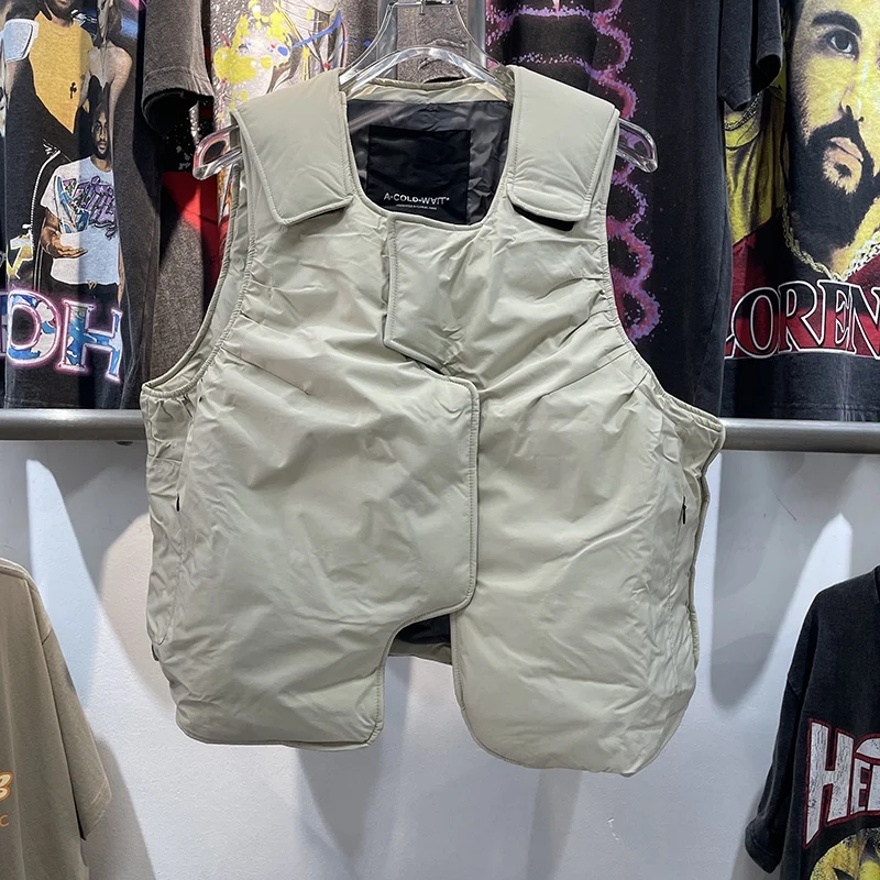 Thiened down Vest Casual Street Sle Removable Magic Tape Couple's Outerwear Fan Chencheng American Sle Loose Fit
Thiened down Vest Casual Street Sle Removable Magic Tape Couple's Outerwear Fan Chencheng American Sle Loose Fit