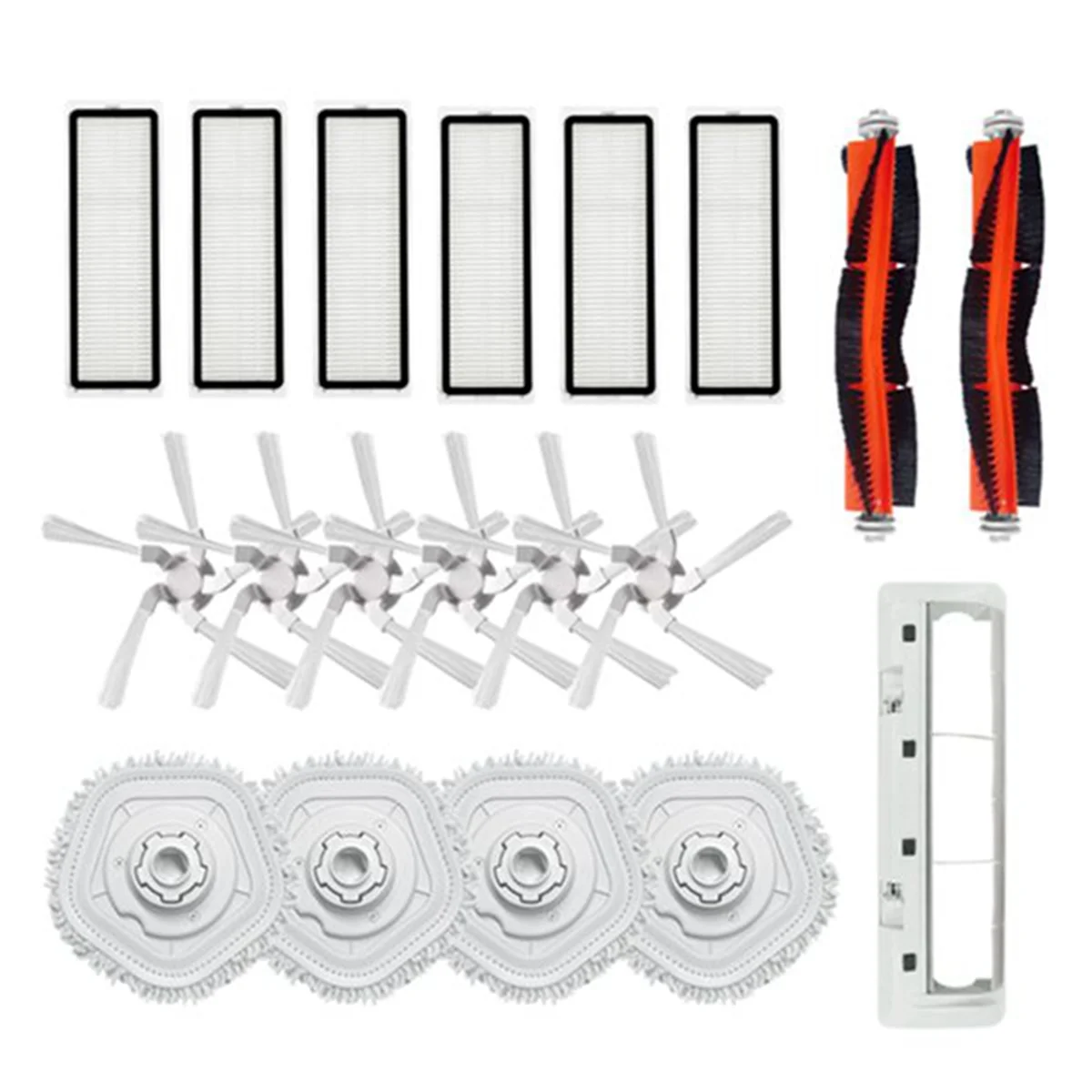 Replacement for Bot W10 W10 Pro Self-Cleaning Robot Vacuum Main Side Brush HEPA Filter Mop Pads
Replacement for Bot W10 W10 Pro Self-Cleaning Robot Vacuum Main Side Brush HEPA Filter Mop Pads