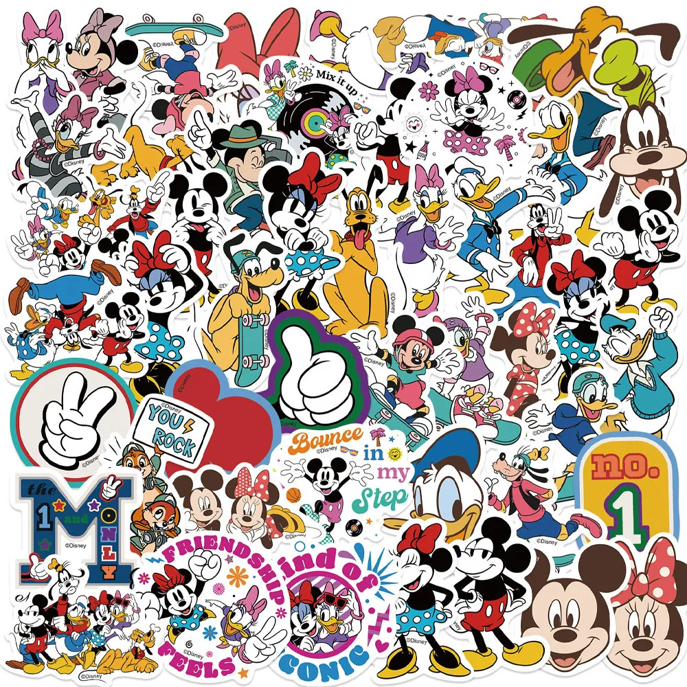 50-100pcs Disney cute cartoon Mickey Princess stickers, graffiti stickers, laptop luggage waterproof stickers, children's toys
50-100pcs Disney cute cartoon Mickey Princess stickers, graffiti stickers, laptop luggage waterproof stickers, children's toys