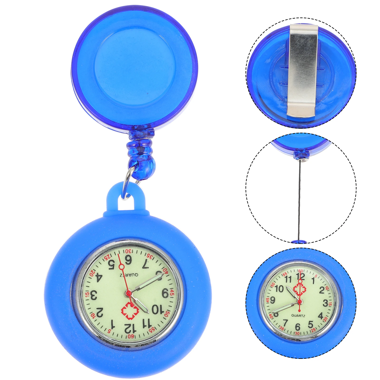 Nurse Pocket Watch Quartz Plastic Retractable Badge Watches for Medical Staff Portable Nurse Fob Watches Timepiece Accessories
Nurse Pocket Watch Quartz Plastic Retractable Badge Watches for Medical Staff Portable Nurse Fob Watches Timepiece Accessories
