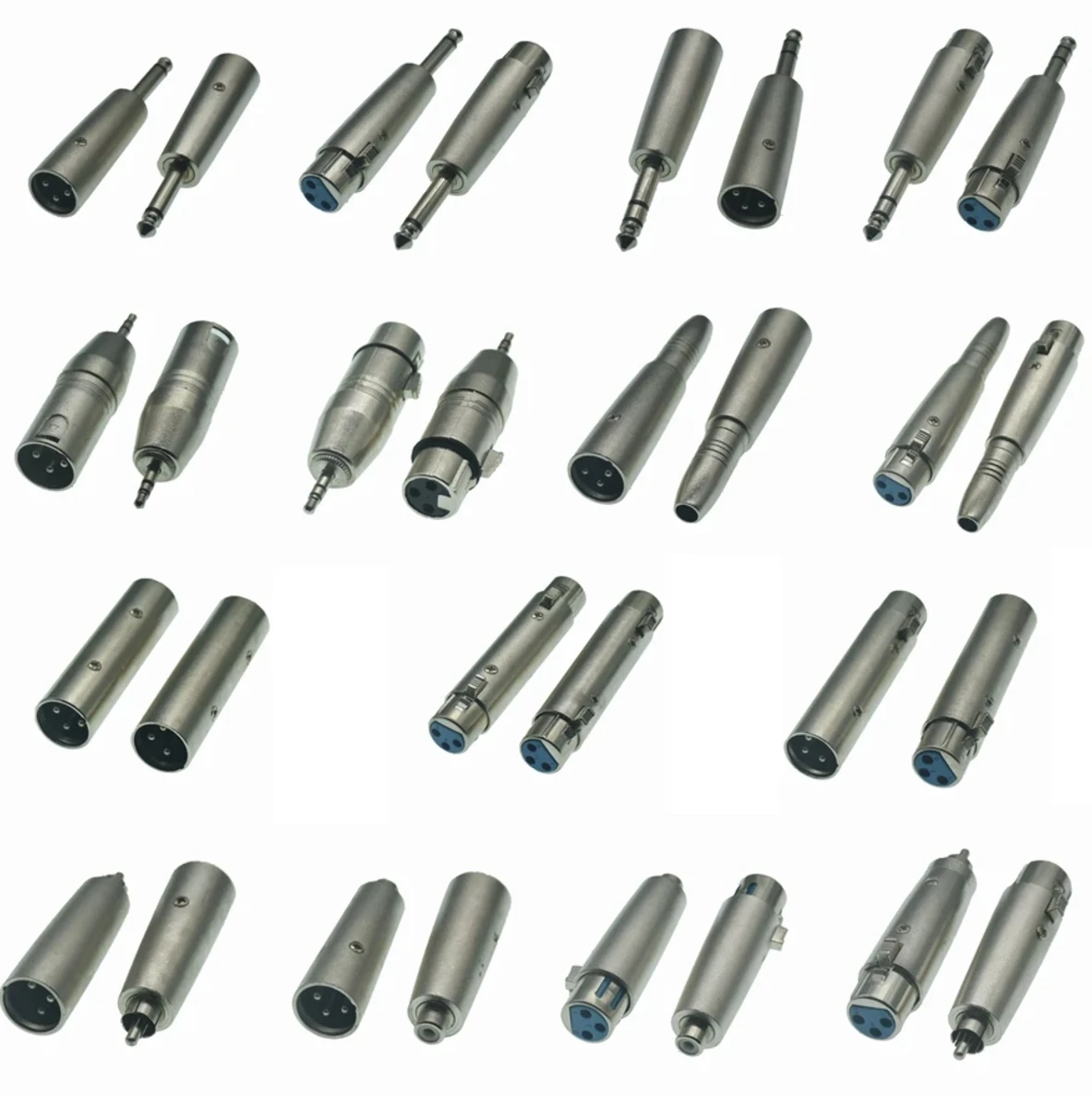 1PC XLR 3PIN 3-Pin Mini XLR 3Pin 5pin Male & Female To RCA 6.35mm 6.35mm Mono 3.5mm Male Audio Microphone Mic Adapter Connectors
1PC XLR 3PIN 3-Pin Mini XLR 3Pin 5pin Male & Female To RCA 6.35mm 6.35mm Mono 3.5mm Male Audio Microphone Mic Adapter Connectors