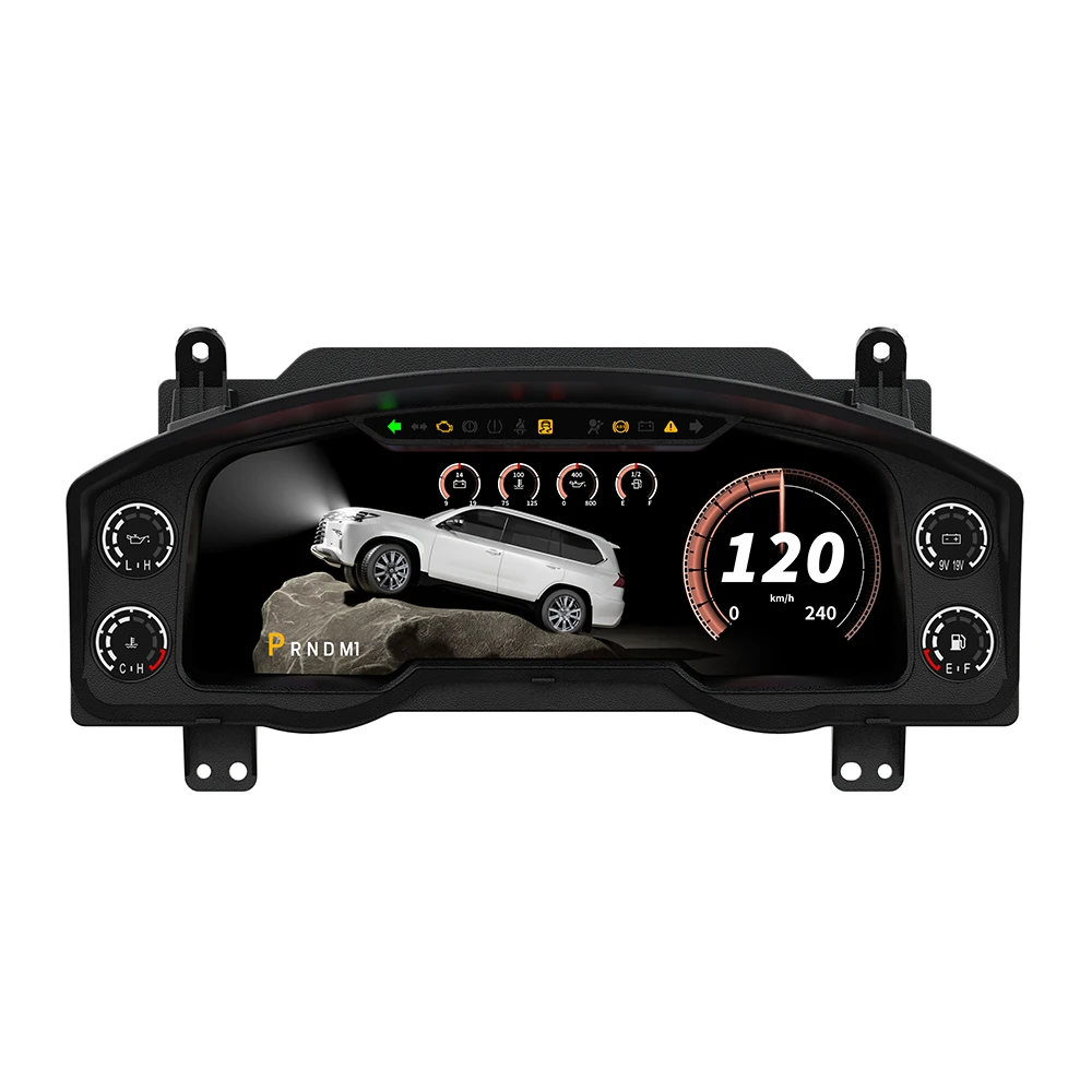 12.3inch LCD Car Dashboard For Lexus LX570 2008-2022 Digital Cluster Car Speedometer Oil Gauge Linux System Instrument
12.3inch LCD Car Dashboard For Lexus LX570 2008-2022 Digital Cluster Car Speedometer Oil Gauge Linux System Instrument