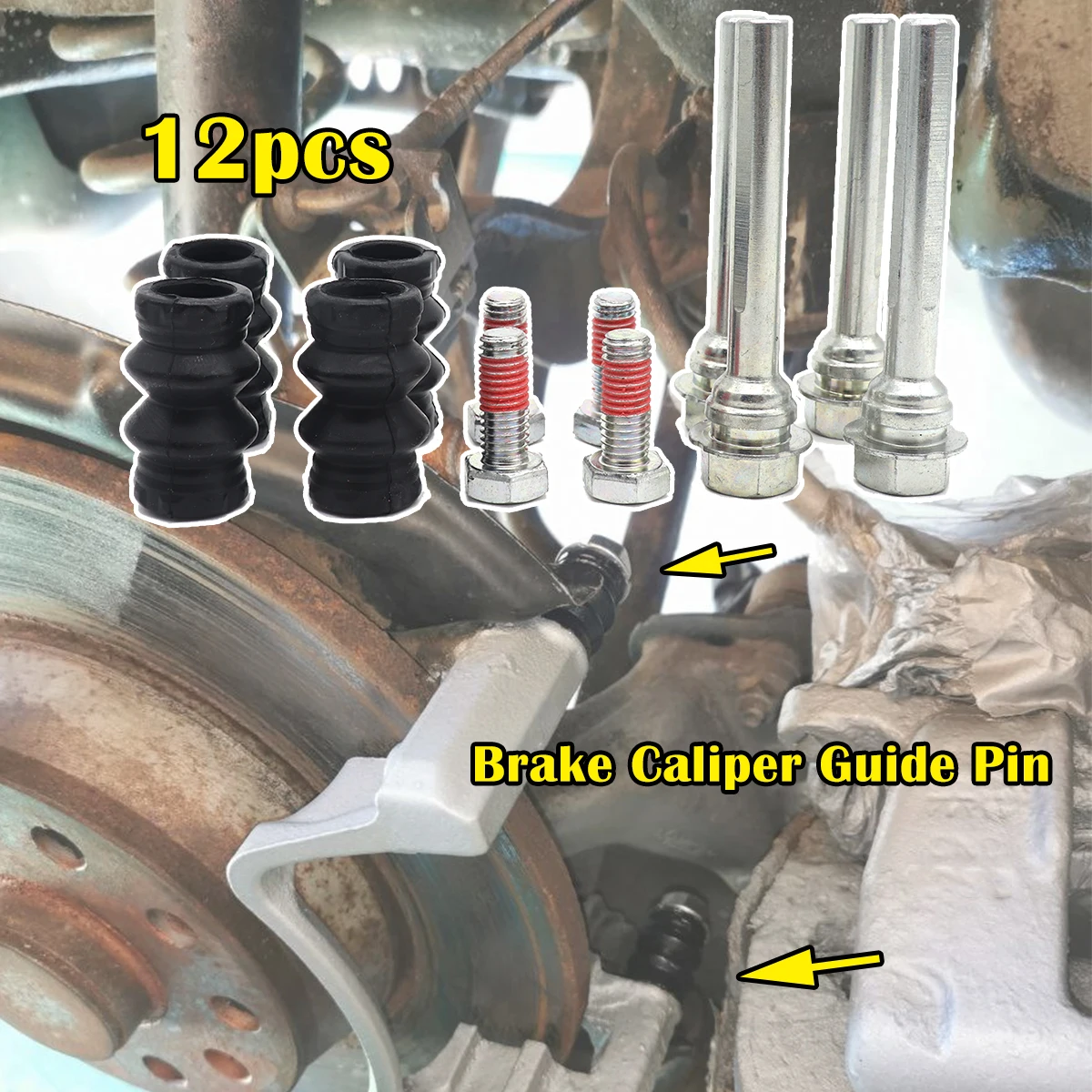 For Nissan 200SX PRIMASTAR X83 Opel INSIGNIA A VIVARO Mitsubishi Brake Caliper Cylinder Slider Guide Pin For Disc Housing Bolts
For Nissan 200SX PRIMASTAR X83 Opel INSIGNIA A VIVARO Mitsubishi Brake Caliper Cylinder Slider Guide Pin For Disc Housing Bolts