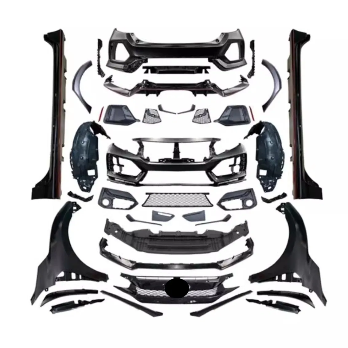 Комплект кузова для Honda civic 10th FC1 FK7 модифицированный FK8 стиль передний задний бампер губа решетка маска крыло боковая юбка противотуманная фара рамка отделка
Комплект кузова для Honda civic 10th FC1 FK7 модифицированный FK8 стиль передний задний бампер губа решетка маска крыло боковая юбка противотуманная фара рамка отделка