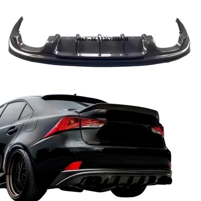 New Black Rear Bumper Diffuser Exhaust Lip Replacement, TOMS Sport Style IS200T IS250 IS300 IS350 2013-2015
New Black Rear Bumper Diffuser Exhaust Lip Replacement, TOMS Sport Style IS200T IS250 IS300 IS350 2013-2015
